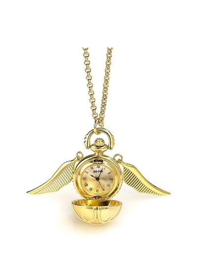 Harry Potter Golden Snitch Watch Necklace