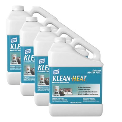 Lehman's W.M. Barr KleanHeat Lamp Fuel for Kerosene Heaters and Oil Lamps - Four 120 oz Jugs one_size | 09100104