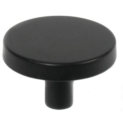 Laurey Tech 1-1/4-in Matte Black Round Modern Cabinet Knob | 34520