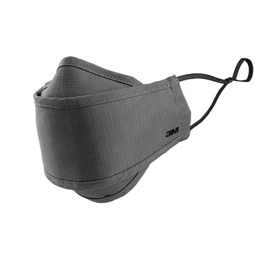 3M Daily Face Mask Cotton All-Purpose Face Mask 3 -Pack one_size in Gray | RFM100-3
