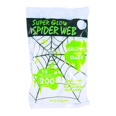 Fun World 11 in. Spider Web Halloween Decor | 9558ACE