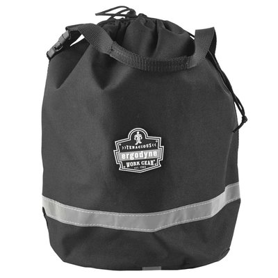 Arsenal Black Polyester 13-in W x 2.5-in D x 16-in L Draw-string Large | 13130