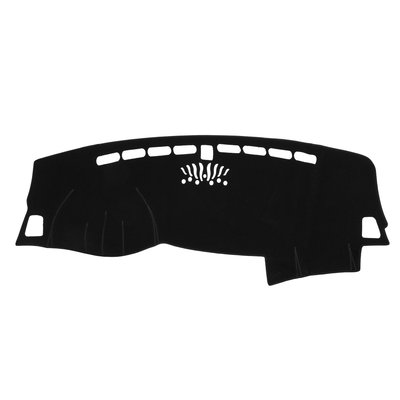Unique Bargains Car Dashboard Cover Mat Compatible for Kia Sportage 2017-2022 Protective Polyester Black Center Console Interior Trim Dash Board Mat