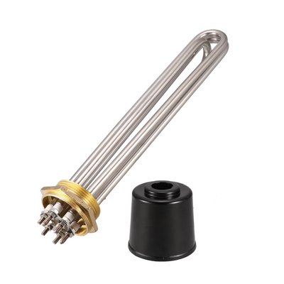 Unique Bargains AC 220V 6000W 6P Terminals Water Boiler Heating Element Tube Heater Stainless Steel one_size | S25120100UX1691
