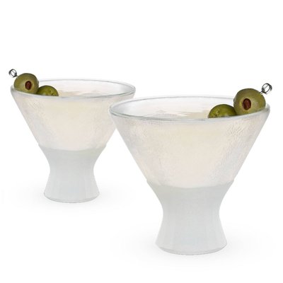 Host Glass FREEZE Martini Cooling Cup Set of 2 one_size | 1742