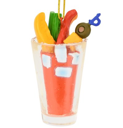 Tree Buddees Bloody Mary Drink Christmas Ornament Food Ornaments one_size | 313