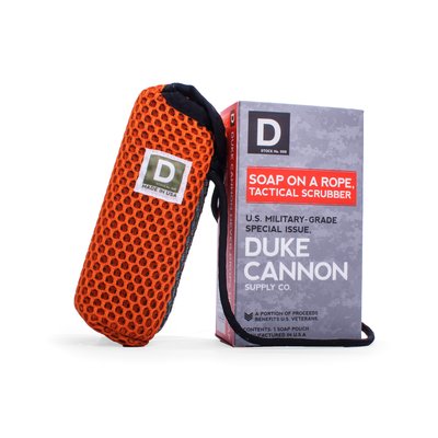 Duke Cannon Tactical Soap on a Rope with Scrubber