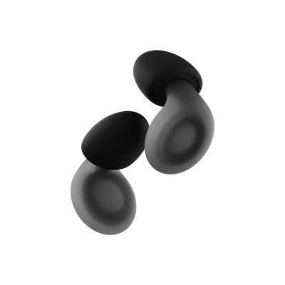 Loop Dream Silicone/Memory Foam Earplugs for Sleep Comfort - Black one_size | EN-DR-BLK-03