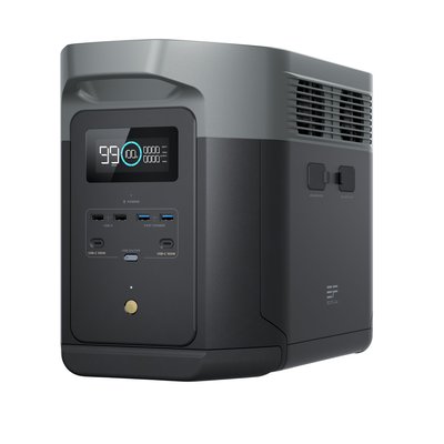 EcoFlow Delta 2 Max Power Station 2400 -Watts Portable Power Station one_size in Black | ZPPMR350-US