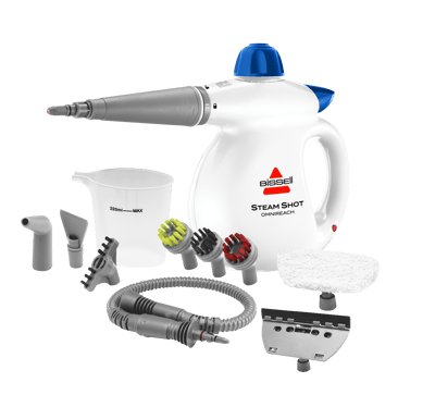 BISSELL Steam Shot OmniReach 16-ft 1 -Speed Garment Handheld steam cleaner one_size in White | 4171F