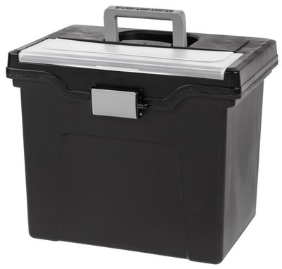 IRIS Black File Box one_size | 110977