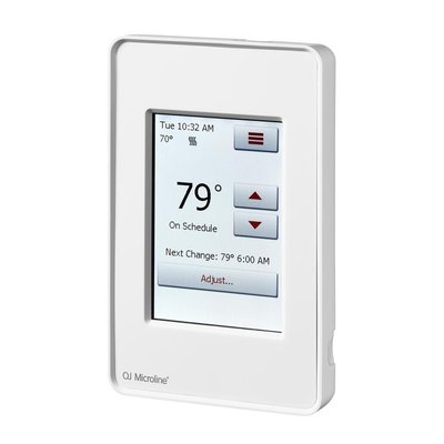QuietWarmth Dual-voltage Smart Home Color Touch-Screen Touchscreen Wi-Fi Programmable thermostat one_size | THERMPROTOUCH