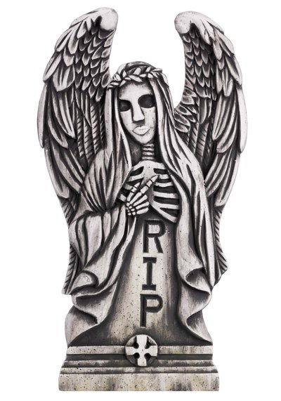 HalloweenCostumes.com FUN Costumes 24-Inch Angel of Death Tombstone Prop Halloween Tombstones Standard | FUN5998