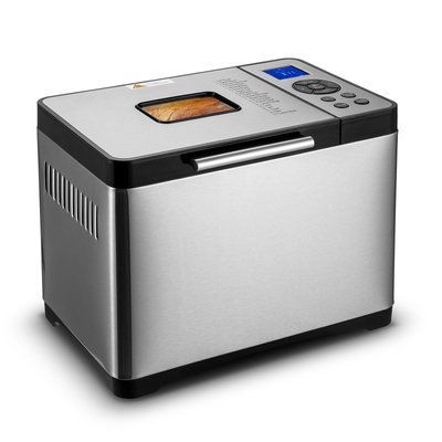 VEVOR Bread Maker 19-in-1 2LB Dough Machine Nonstick Ceramic Pan Automatic Breadmaker with Gluten Free Setting Whole Wheat Bread Making Digital