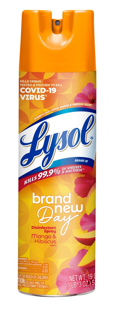 LYSOL Mango & Hibiscus All-Purpose Disinfectant Cleaner 19 oz
