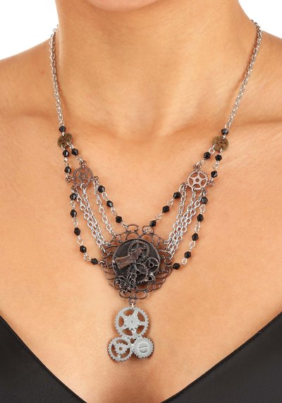 HalloweenCostumes.com FUN Costumes Chain Gear Steampunk Necklace Antique Standard one_size | EL520530
