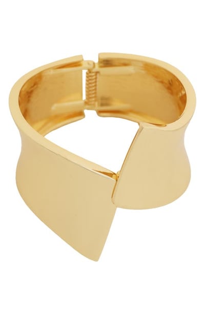 Panacea Asymmetric Hinge Bracelet in Gold at Nordstrom