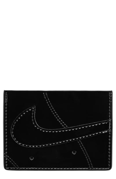 Nike Air Max 90 Card Case in Black/Black/Black at Nordstrom