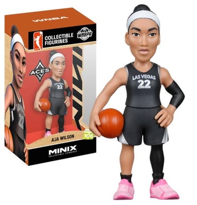 A'ja Wilson (Las Vegas Aces) Minix 4.5-Inch Vinyl WNBA Figure in Multi-Color at Nordstrom