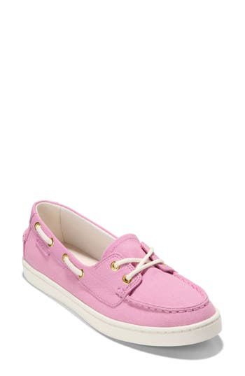 Cole Haan Nantucket Boat Shoe in Moonlight Mauve Canvas at Nordstrom Rack, Size 5.5