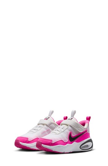 Nike Kids' Air Max Nova Sneaker in White/Black/Laser Fuchsia at Nordstrom Rack, Size 12 M