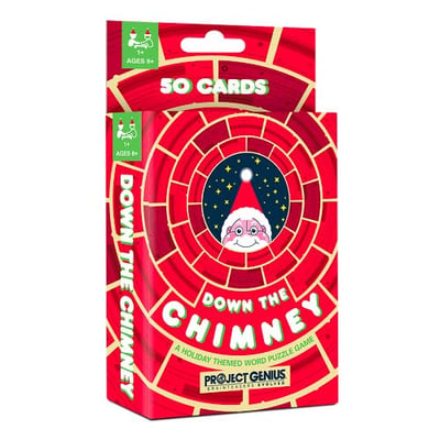 Holly Jolly Down The Chimney A Holiday Themed Word Puzzle Game, 50 Word Ladder Challenges in Multicolored at Nordstrom
