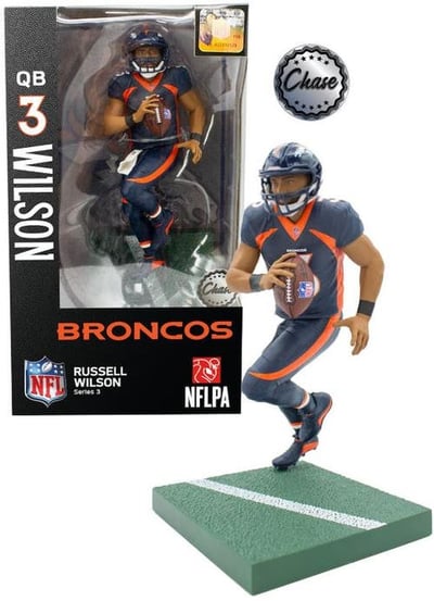 Russell Wilson (Denver Broncos) CHASE Imports Dragon NFL 6" Figure Series 3 in Multi-Color at Nordstrom