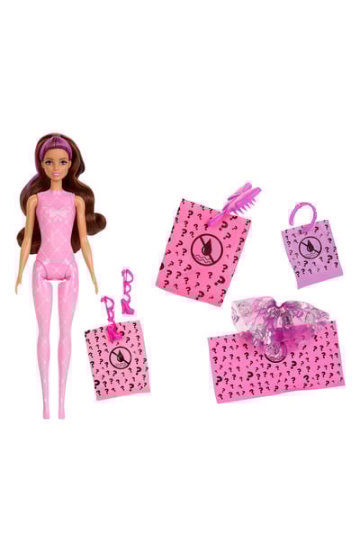 Barbie Color Reveal™ Doll with 6 Surprises in Pink Multi at Nordstrom
