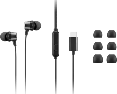 Lenovo USB-C Wired In-Ear Headphone