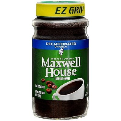 Maxwell House Instant Coffee Decaffeinated Original - 8.0 oz