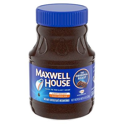 Maxwell House Original Roast Ground Instant Coffee, Caffeinated Regular - 8.0 oz