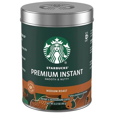 Starbucks Premium Instant Coffee Medium Roast - 3.17 oz