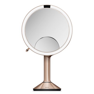 simplehuman Trio Sensor Makeup Mirror - 1x, 5x, 10x Magnification