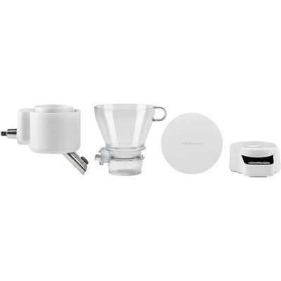 Sifter + Scale Attachment for KitchenAid Stand Mixers - White