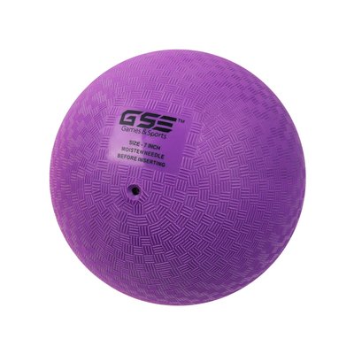 GSE Games & Sports Expert - Playground Balls,Kickball, Bouncy Dodge Ball,Handball for Indoor and Outdoor( 7-inch) - PURPLE