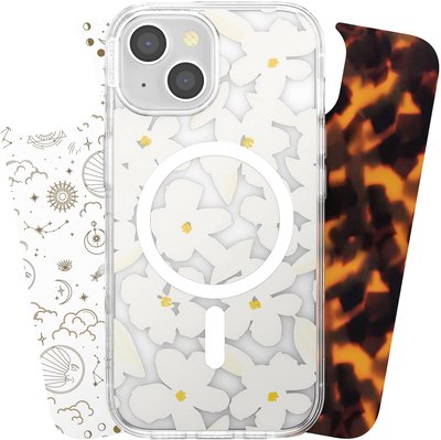 Looks iPhone 15 Swappable Graphic Case Inserts (3 per pack) - compatible with PopSockets PopCase only - Icon Collection