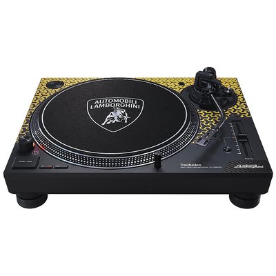 Technics - SL-1200M7 Direct Drive Turntable - Lamborghini Edition - Yellow
