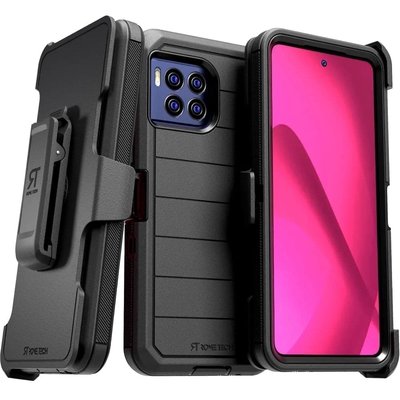 RomeTech - Defender Case for T-Mobile REVVL 7 Pro 5G - Black