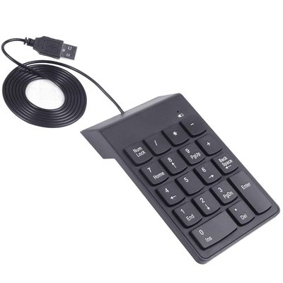 Pacoar Cade - Numeric Keypad Usb 18 Key Number For Laptop/notebook Pc Computer Convenient, plug and play equipment, easy to - Default