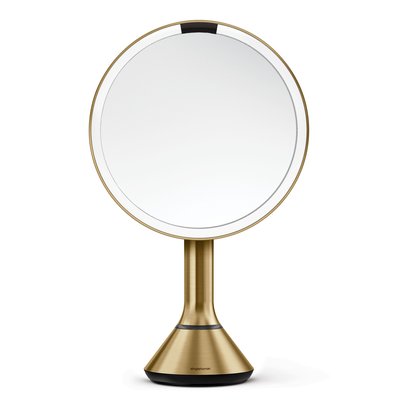 5x Magnification Brass Sensor Makeup Mirror by simplehuman