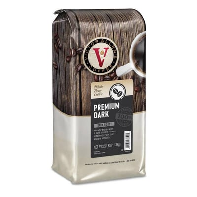 Victor Allen's Coffee 2.5 lb Premium Dark Roast Whole Bean Coffee