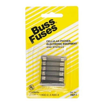 Bussmann Mobile Phone, Electronic Equipment & Stereo Fuse Assortment