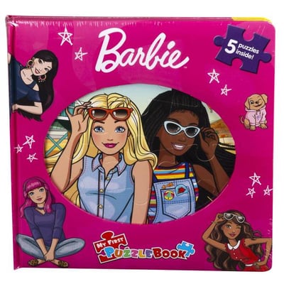 Phidal Publishing Inc My 1st Puzzle Book Barbie