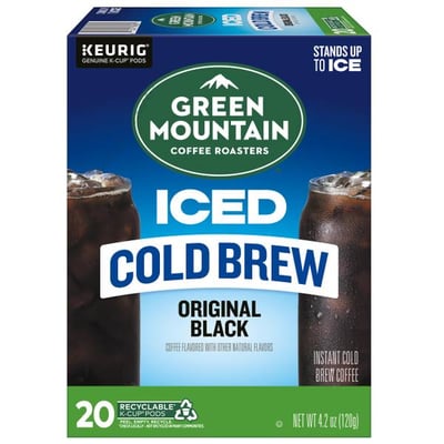 Keurig 20-Count Green Mountain Coffee Roasters ICED Black Cold Brew