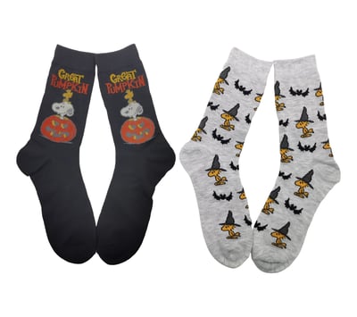 Peanuts Men's Halloween Crew Sock Set - 2 Pair - Explore this product in more detail!