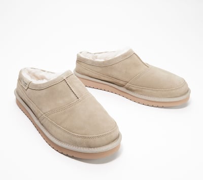 As Is Koolaburra by UGG Men's Suede Slippers- Graisen