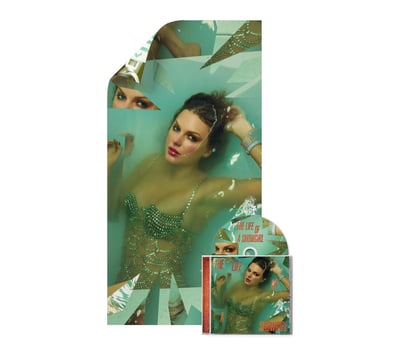 QVC Taylor Swift: The Life of a Showgirl - CD w Pos ter