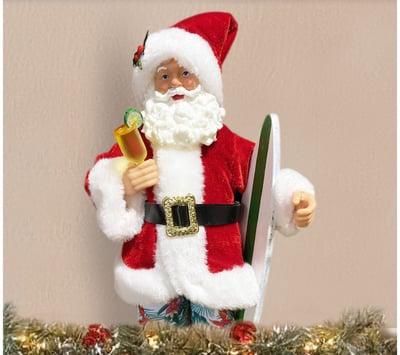 Santa's Workshop 10 Surf's Up Santa