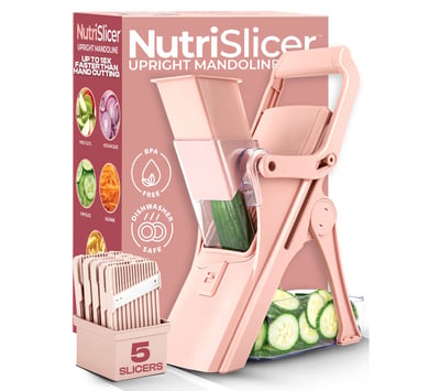 NutriSlicer 5-in-1 Standing Upright Multifuncti onal Mandoline