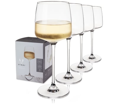 Viski Reserve Julien Crystal Chardonnay Glasses
